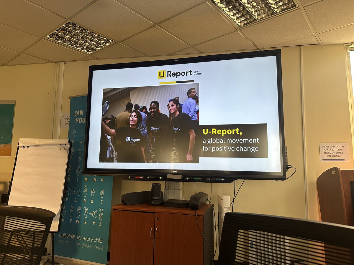 carolbarebo's tweet photo. Yesterday i met with an excellent group of young people and representatives of several Youth Organisations in #Ethiopia to share a bit about @UReportGlobal and get their ideas of what this would like for their context. Great ideas shared &amp; looking forward to more conversations. https://t.co/j4v3tNdjoI