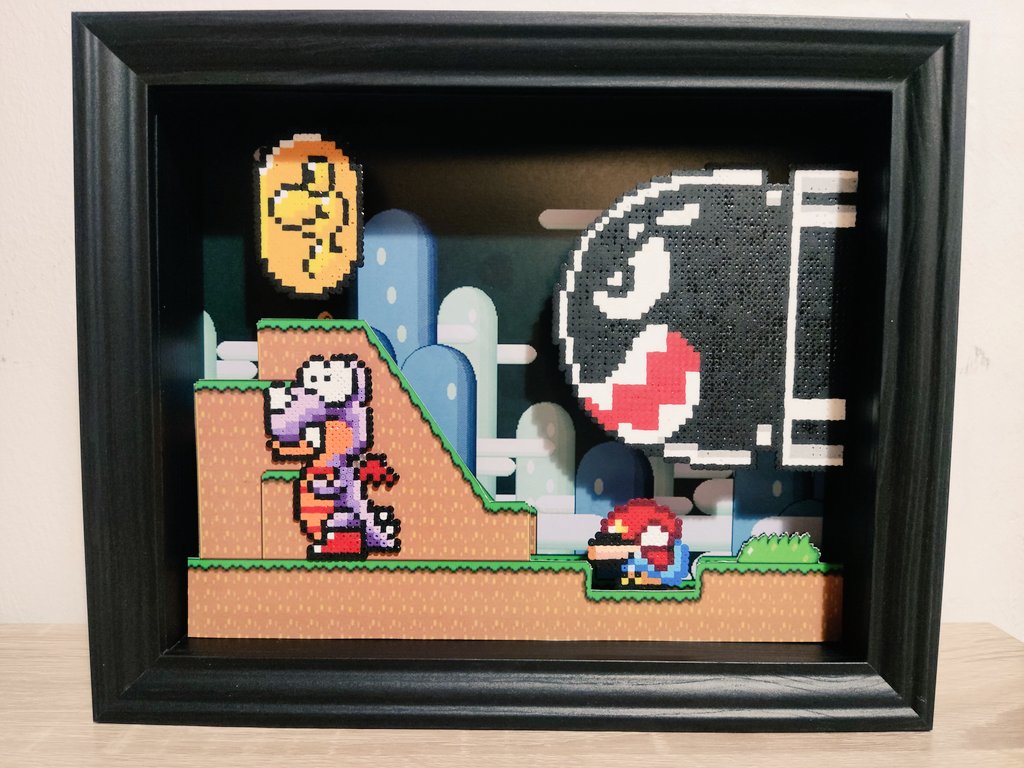 Gamer_beads's tweet photo. ¡AGACHATE MARIO, QUE VIENE BILL BALA!
.
.
.
#supermarioworld #mariobros #billbala #nintendo #hamabeads #pixelart 

https://t.co/8Ay64RiNcb https://t.co/po03IHqSIF