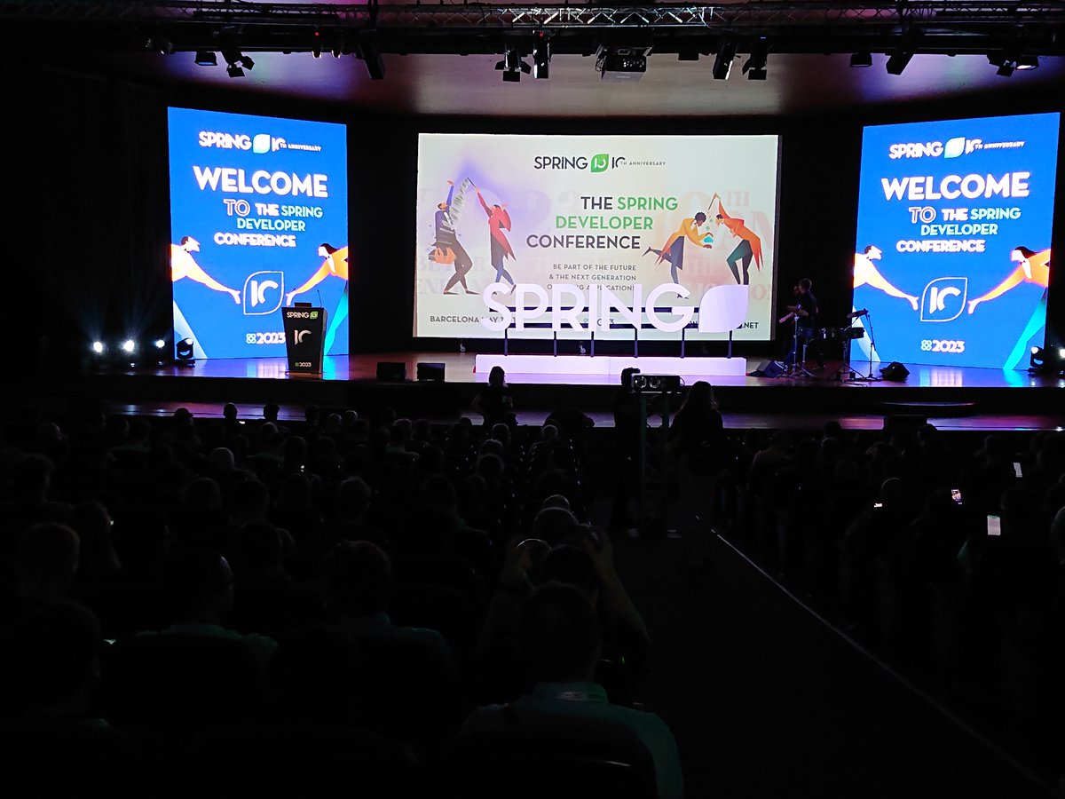 #springio23 is On