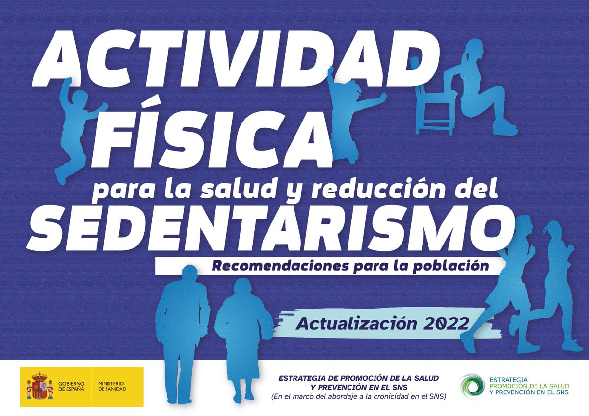 sanidadgob's tweet photo. 🚵‍♀️ Ser una persona físicamente activa y reducir el sedentarismo es clave para tu salud, bienestar, la prevención de las enfermedades crónicas y el aumento de la esperanza de vida.  

🤸‍♂️Recomendaciones sobre Actividad Física y Reducción del Sedentarismo

https://t.co/6U7oyM7suE https://t.co/YWmzYhzi2A