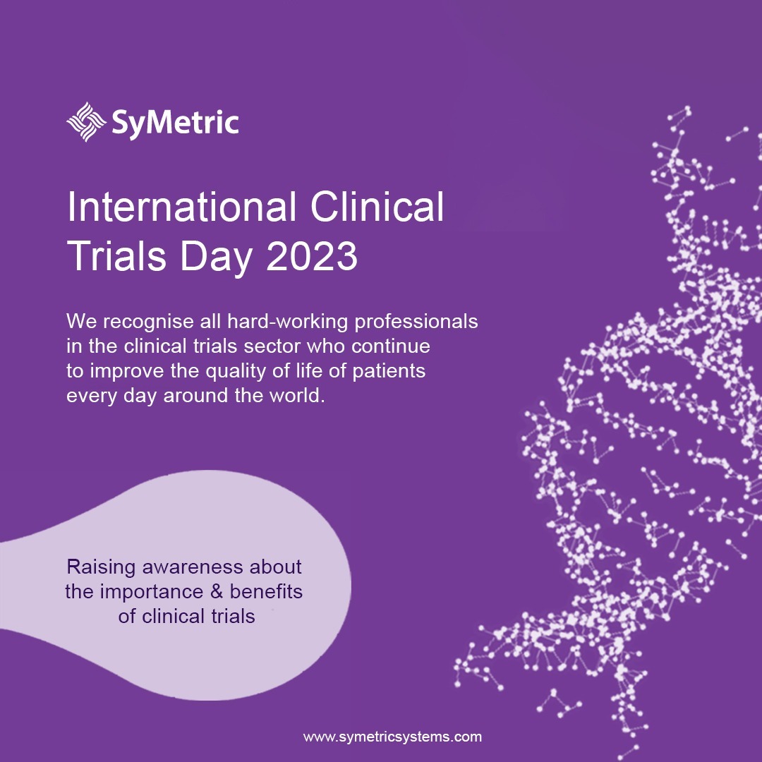 SyMetricSystems's tweet photo. Celebrate #ClinicalTrialsDay with us! Join in shaping healthcare's future. Participate, access cutting-edge therapies, and make a difference. Let's empower medical progress together!
#MedicalResearch #HealthcareInnovation #clinicaltrailsday2023 #symetricsystems https://t.co/Kg9nOFeyIk