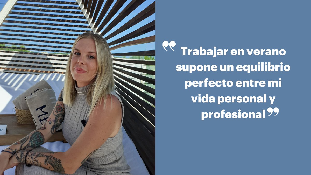 Yanire lleva desde 2019 pasando las temporadas de verano en #MEIbiza con <a href="/MeliaHotelsInt/">Meliá Hotels International</a>. Para ella, lo mejor de formar parte de la familia #WeAreMelia es poder dedicar tiempo a su pasión y disfrutar el invierno con su familia. ¡Un equilibrio perfecto! 👨‍👩‍👦‍👦