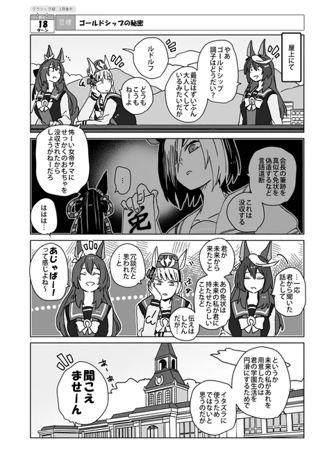 #アタシとお前の564日 ㉑
ついに明かされたゴルシの秘密 