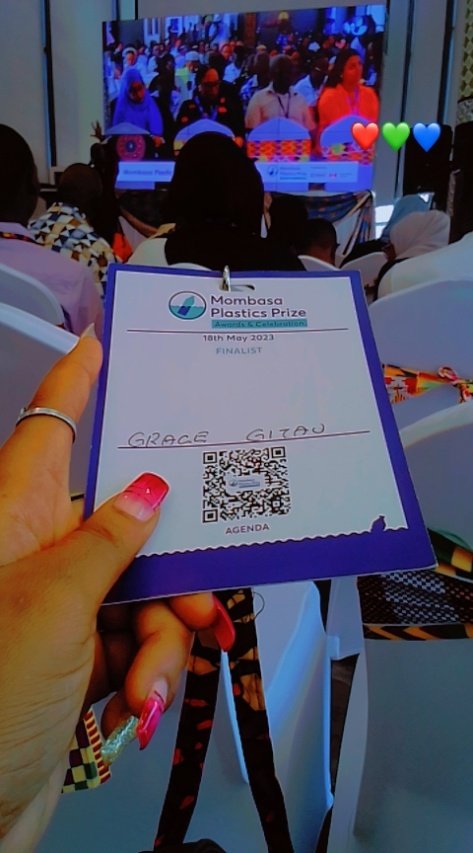 _Neema1's tweet photo. Attending Mombasa Plastics Prize Awards and Celebration as one of the Finalists 😍.
#MPPAwards https://t.co/z1hOltVFK8