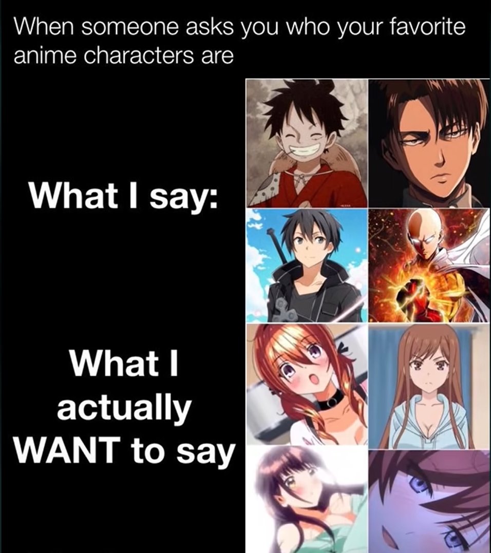 Memes de animes - Memes  Anime kawaii, Anime meme, Otaku anime