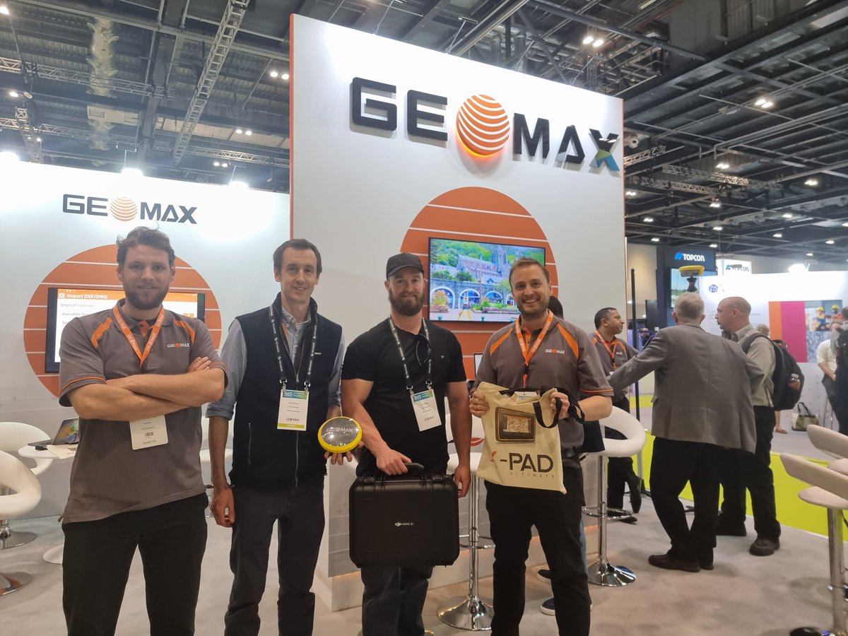 Great day @geobusinessshow yesterday, if you're going today, make sure you come say hello @GEOMAXofficial stand!