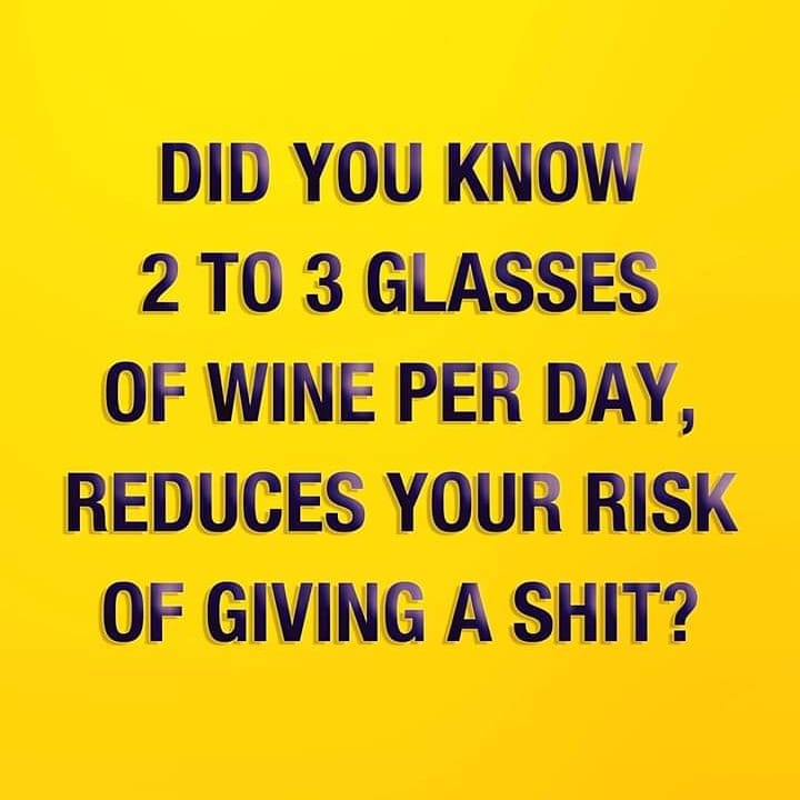 palmerdebra's tweet photo. You are welcome... 🤭😁 #wine #drinkingwine #reducestress #givingashit https://t.co/TElUu5ond1