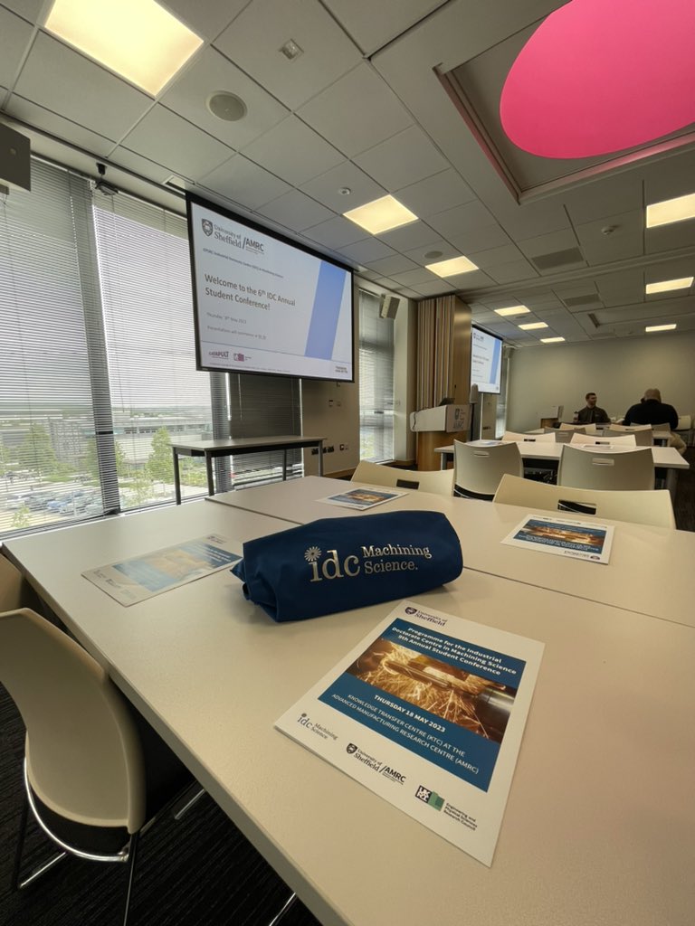 Today is the 9th and final Annual Student Conference for the EPSRC Industrial Doctorate Centre (IDC) in Machining Science. The conference will showcase past and present research of the IDC, sharing their work in a relaxed and inclusive setting.

<a href="/TheAMRC/">Advanced Manufacturing Research Centre</a> <a href="/EPSRC/">Engineering and Physical Sciences Research Council</a>