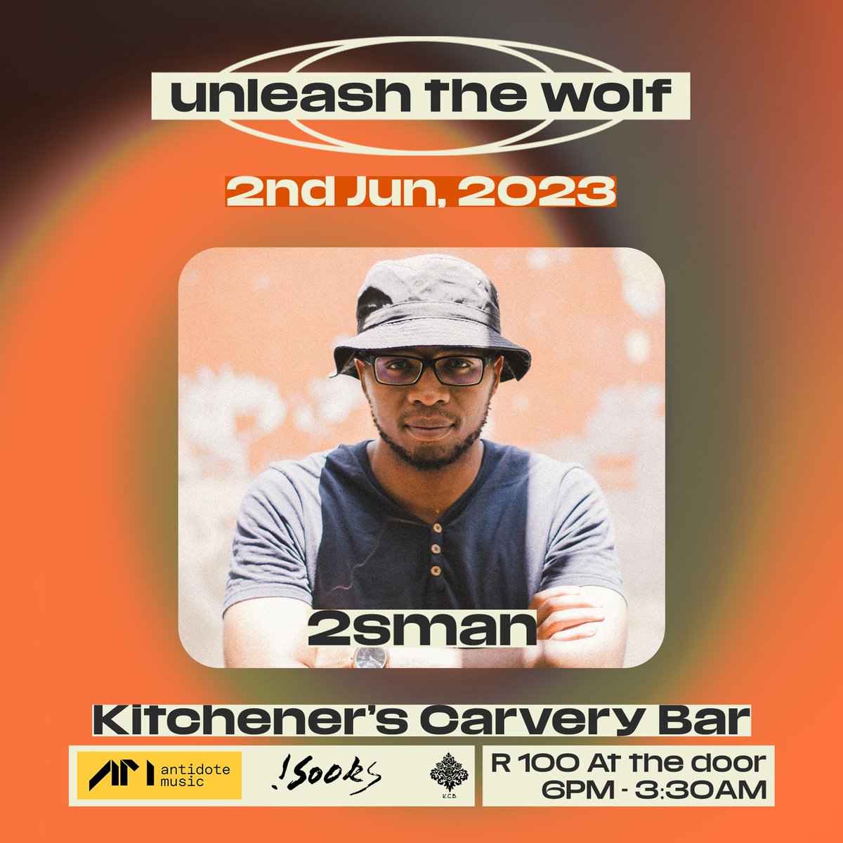 UtwEvent's tweet photo. Undeniably one of the most consistent Spinners in the underground scene that's devoted to the craft of deejaying and digging. The Kagiso native @2SMAN_SA will be showcasing his signature deep and dubby sounds as we light up @BarKitcheners on the 2nd of June 🐺🧡🔥.  #UTWJozi https://t.co/Q6xfDZtbVP