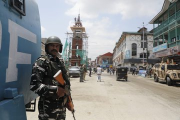 local_kashmir's tweet photo. NSG deployed in city centre Lal chowk ahead of G-20 summit. #G20Kashmir #G20 #G20Summit #JammuAndKashmir https://t.co/pkcX7qwmdz