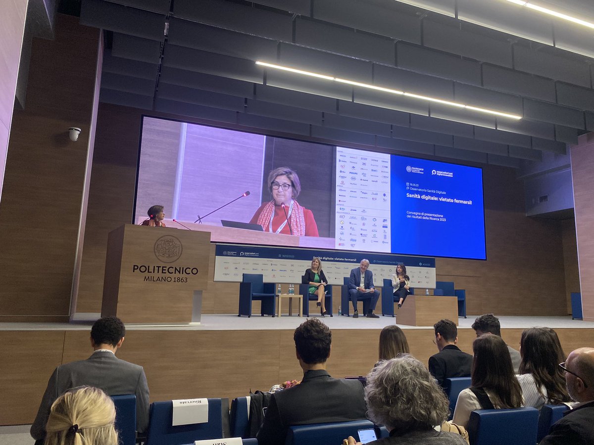 Cristina Masella, Responsabile Scientifico dell’Osservatorio #SanitàDigitale, apre il convegno #OSD23