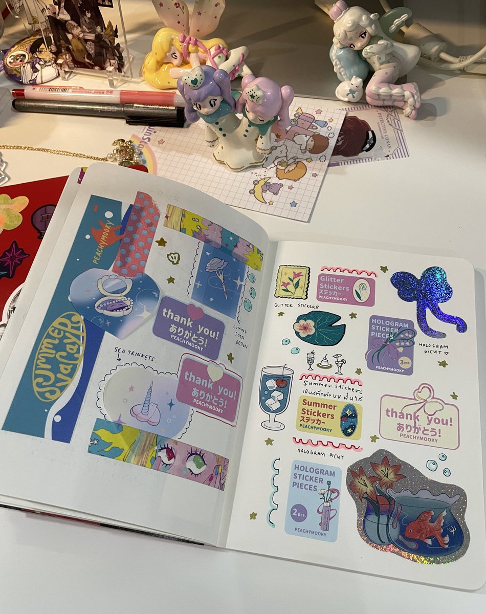_peachymooky's tweet image. ชอบทำ journal📝🧃 เขียนเยอะมากๆ นึกไรออกก็เขียนๆๆ หาที่แปะของที่ได้มาจากที่ต่างๆ จดพวกไปเที่ยว / ดูหนัง / อ่านหนังสือ / ดูนิทรรศการ