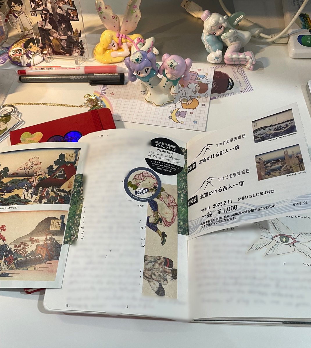 _peachymooky's tweet image. ชอบทำ journal📝🧃 เขียนเยอะมากๆ นึกไรออกก็เขียนๆๆ หาที่แปะของที่ได้มาจากที่ต่างๆ จดพวกไปเที่ยว / ดูหนัง / อ่านหนังสือ / ดูนิทรรศการ