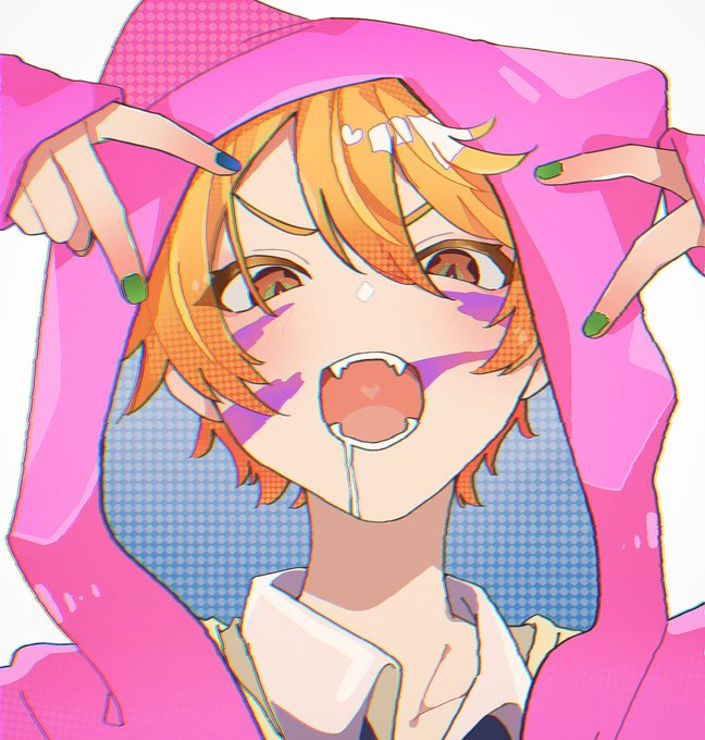 初めて描いたパロ司とわりと最近描いた自画自賛司