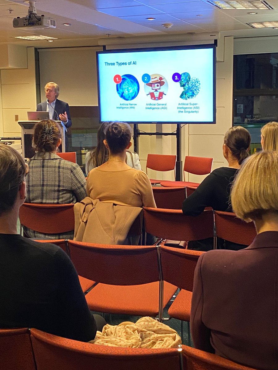 Tonight at @iabcvic's event @martinwaxman shares some great insights into how #AI will shape the #communication industry.