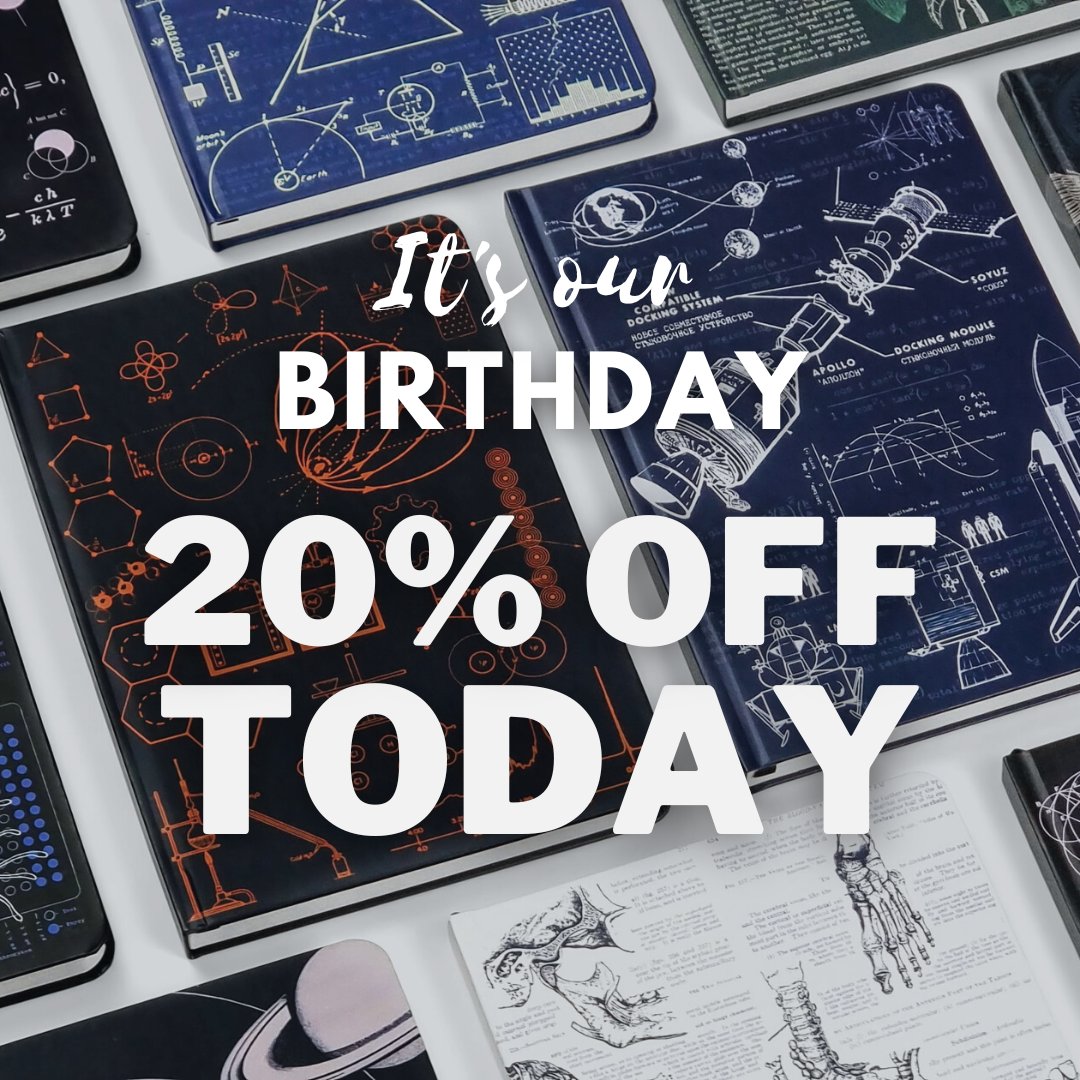 Incredibly, 2 years ago we opened our doors and as thanks for your continued support, we're having a 20% SALE, which apart from Black Friday will be the only sale we run this year.

Use the code BIRTHDAY at checkout

Have a great day,

Damian
Founder