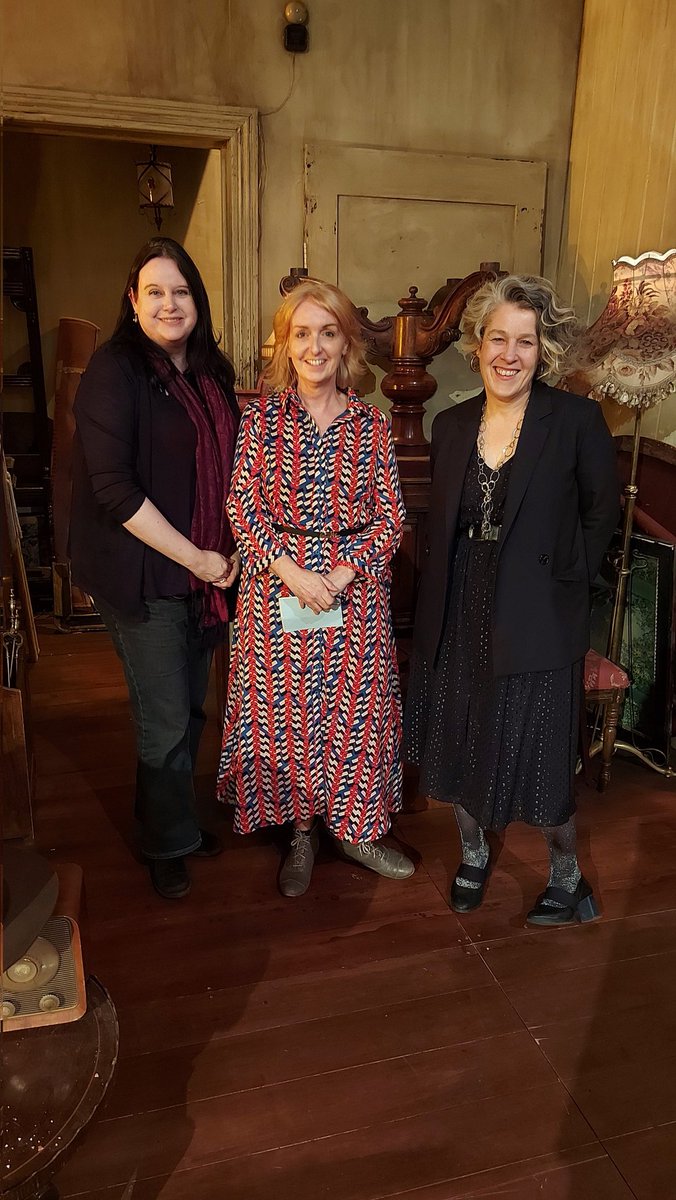 GateTheatreDub's tweet image. A huge thank you to last night's #GateConversations panel - Brenda Malone, National Museum of Ireland; Elaine Sisson, IADT; and Lisa Godson, NCAD. A fascinating discussion about our varied relationships with objects and possessions!