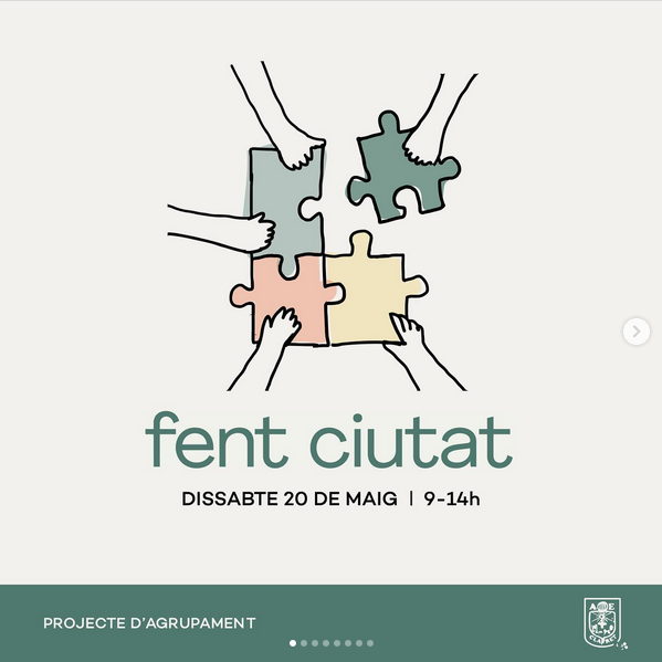 solsonafm's tweet photo. Fent Ciutat és el projecte d’aquest any de l’@aeigSolsona. L’acte de cloenda, obert a tothom, es farà aquest dissabte a 2/4 de dues del migdia a la plaça del Camp #Solsona https://t.co/MfledCSmR2