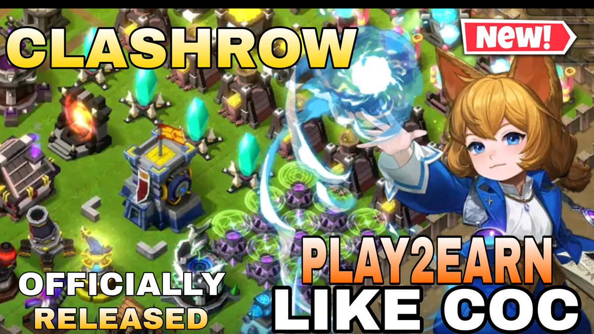 GamingSheli's tweet photo. CLASHROW Play To Earn Nft game like Coc Officially Released. 
https://t.co/9Fzqm1i5fx
#clashrow #nftgames #p2egames https://t.co/c0X2NYsY0N