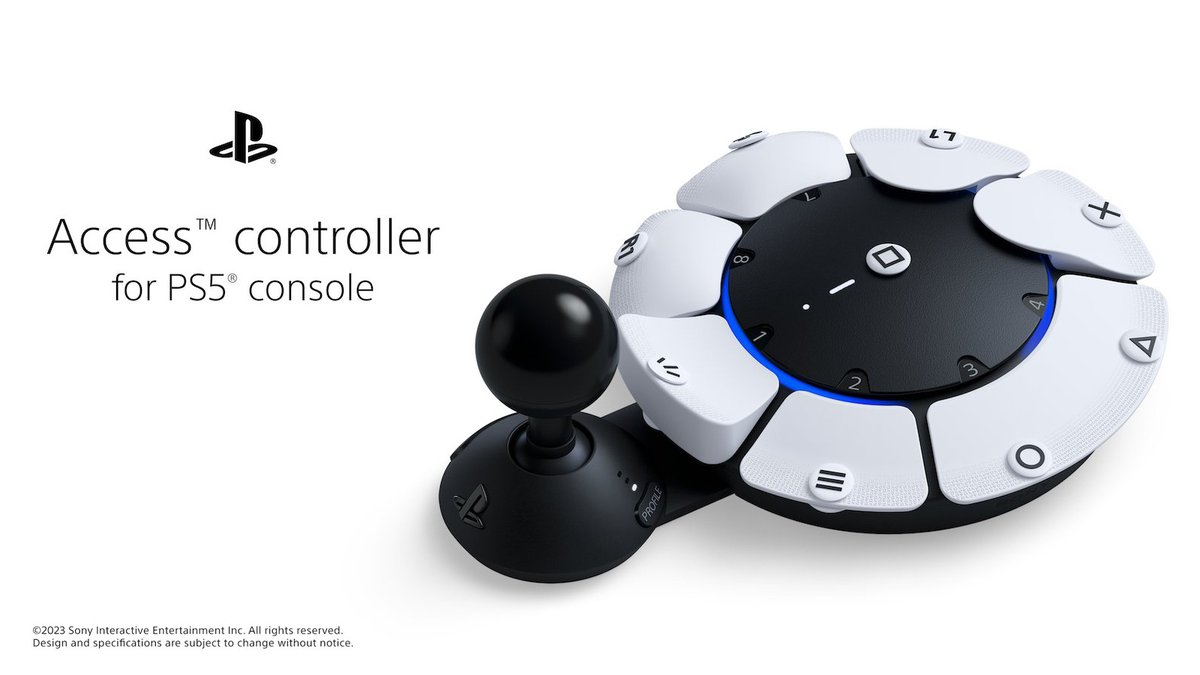 Join us in celebrating Global Accessibility Awareness Day as we share new images and details on the Access controller for PS5, designed in collaboration with the accessibility community. Learn more: play.st/3IooSxr