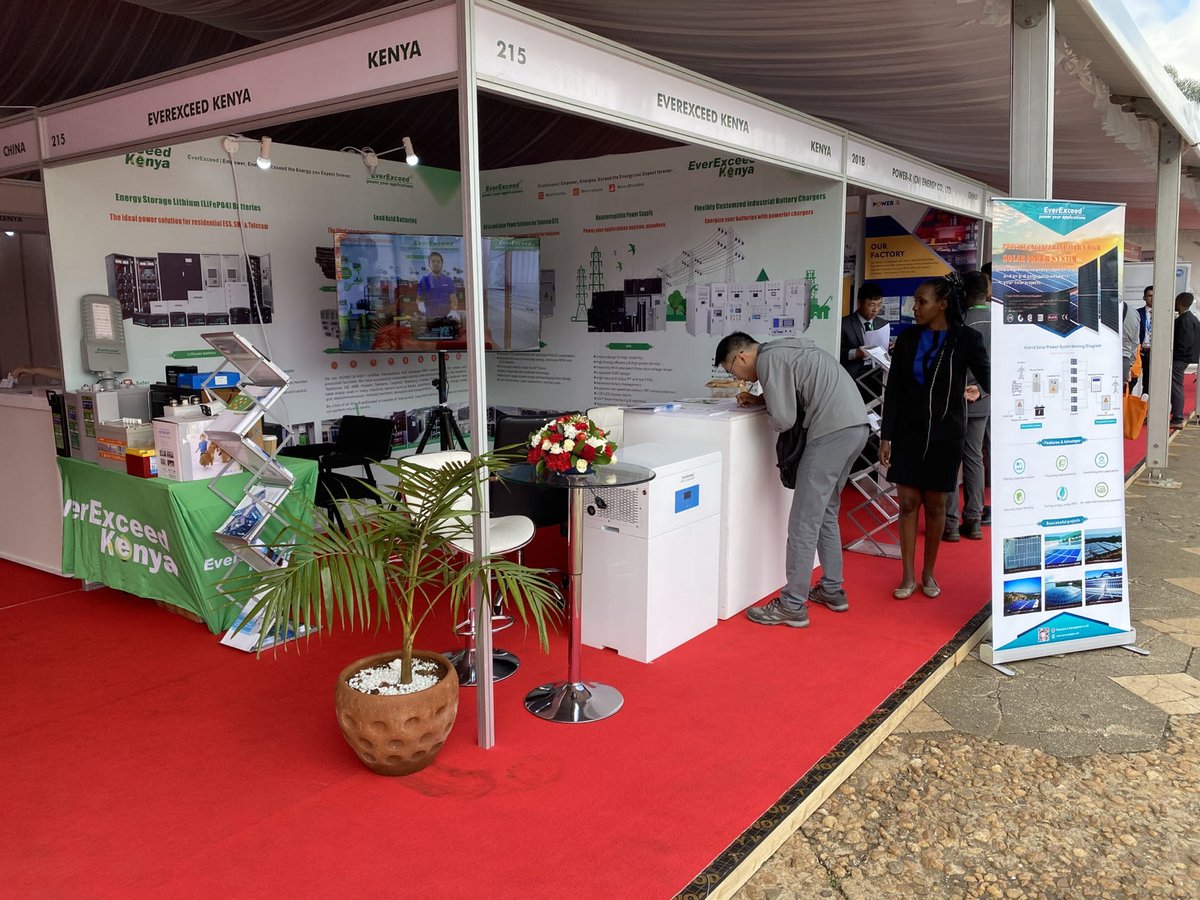 Looking for an exciting event to learn about the latest in energy storage technology? Come join us at the International Solar Exhibition Kenya and witness firsthand the revolutionary products of EverExceed!
#everexceed #solarenergy #energystorage #Kenya