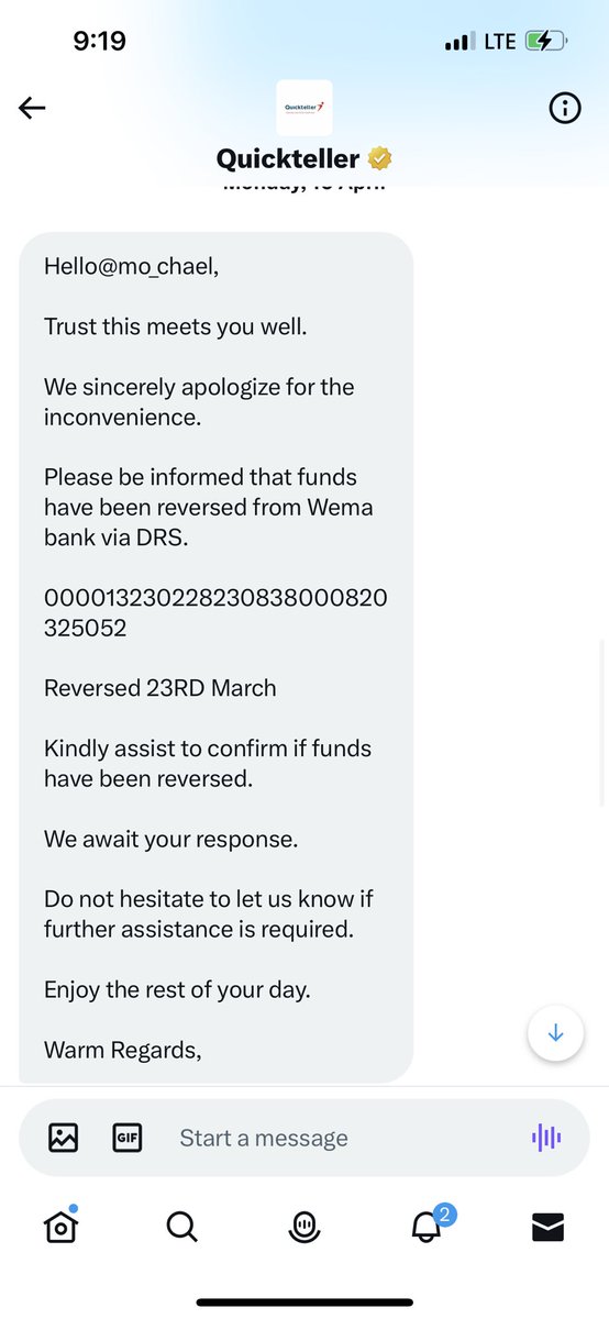 mo_chael's tweet photo. @Quickteller @Quickteller  you want to play smart with me right? You all should better refund my money! Stop making Nigeria worse with these silly games you play!  Refund my money @Quickteller @wemabank !!!! https://t.co/6OdV5siEjY
