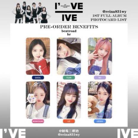 sunyeol0_0's tweet photo. IVE
I’VE IVE
📌SECURED SET

BEATROAD
 RM 47 each excl ems

YUJIN✅
WONYOUNG ✅
LIZ ✅
GAEUL ✅
LEESEO✅
REI ✅

SOUNDWAVE 4.0
RM 44 excl local only

LIZ ✅✅
GAEUL✅

📌need all taken to proceed
📌no backout❌❌

@PasarIve #pasarive https://t.co/nsq4ABZZt8