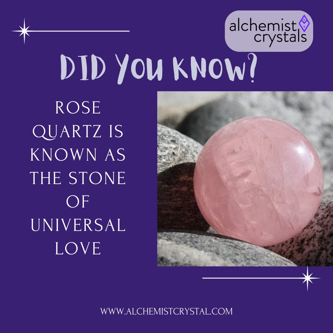 alchemstcrystal's tweet photo. Open your heart and invite love with the power of Rose Quartz. Discover the benefits of this love stone today! 

🌐 https://t.co/Rvku65eGl2

#RoseQuartz #UniversalLove #CrystalHealing #HeartChakra #PositiveEnergy #SelfLove #HealingCrystals #NaturalStones #SpiritualJourney https://t.co/m7HIK5R2Yo
