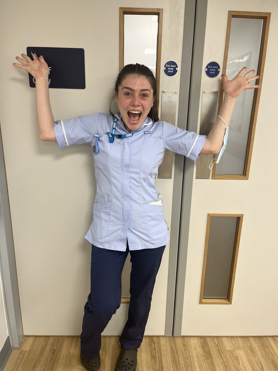 This is how you feel when you go on Venepuncture Training and are successful are your first competency assessment! well done Danni 👏 💫 #success #welldone #enthusiasm @dawnshawmatron @HWHCT_NHS @hacwlearning