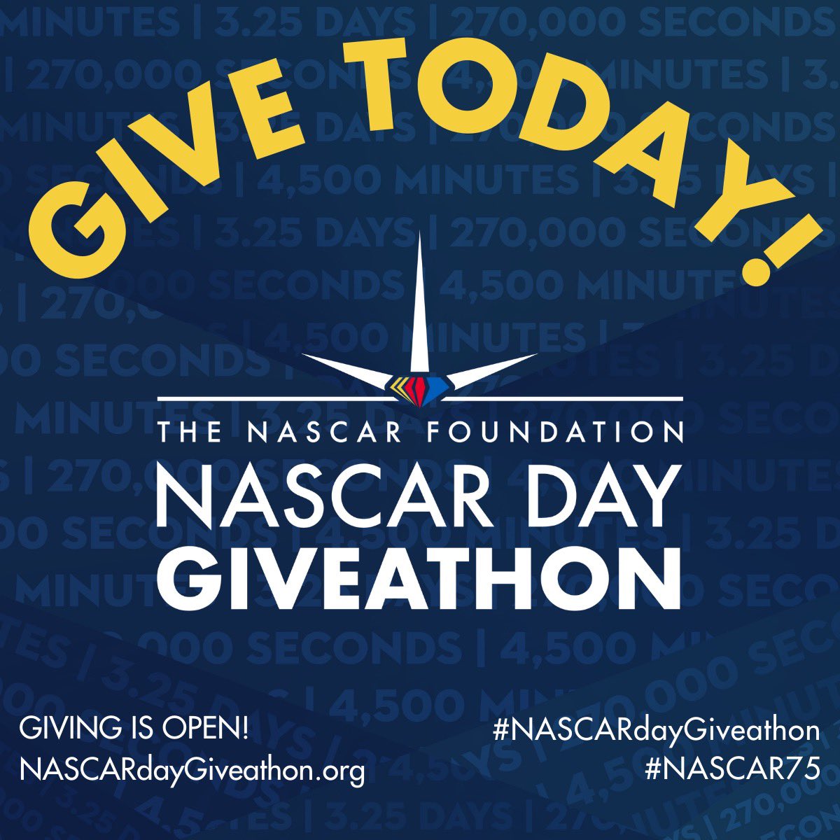 BLabFoundation's tweet photo. We are so thankful for your support of the Bobby Labonte Foundation during @NASCAR 75 Hours of Giving! If you haven't donated, you still can! Every penny stays local - supports building strong futures for children! 

Donate: https://t.co/Q34gKZaeGJ

#NASCARdayGiveathon #NASCAR75 https://t.co/LiN9bHAelh