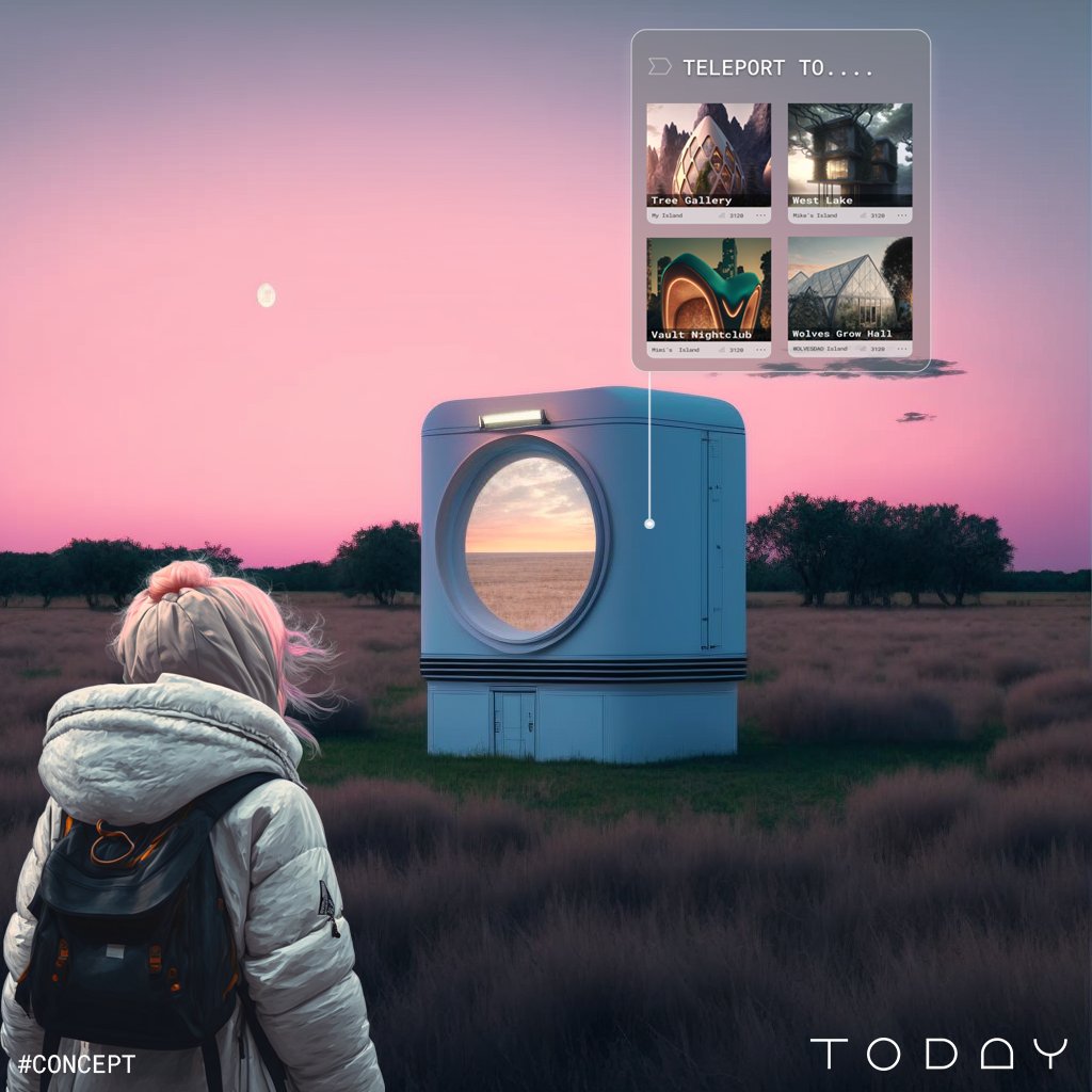 Where are you teleporting to? 

#todaythegame #playtoday #concept