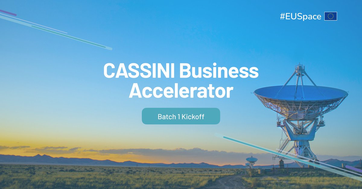 🚀 We are thrilled to announce that we have been selected for the first batch of the CASSINI Business Accelerator, which is part of the CASSINI initiative aiming to support space entrepreneurship and investments.✨

#cassiniEU #EUSpace #space #Satellite

cassini.eu/accelerator/bl…