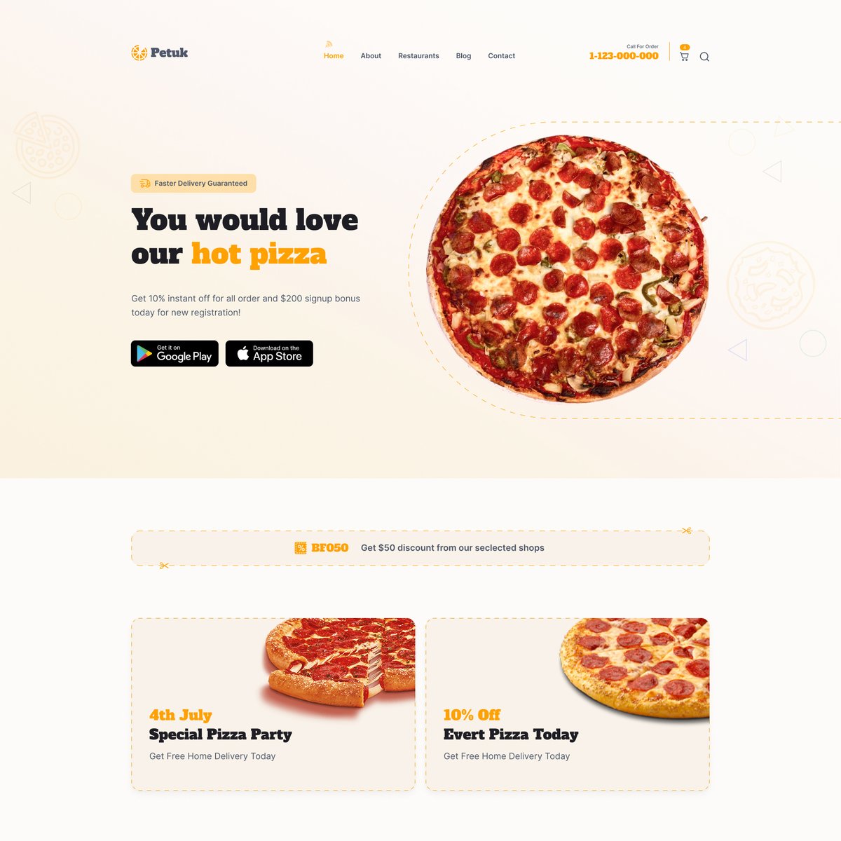stylelibreview's tweet photo. Petuk – Pizza Delivery Shop Figma Template
https://t.co/zgD7S49z8K
#design #ui #0outdated #figma #themeforest #uitemplates #business #food #corporate #restaurant #wordpress https://t.co/PD7YzILXoD