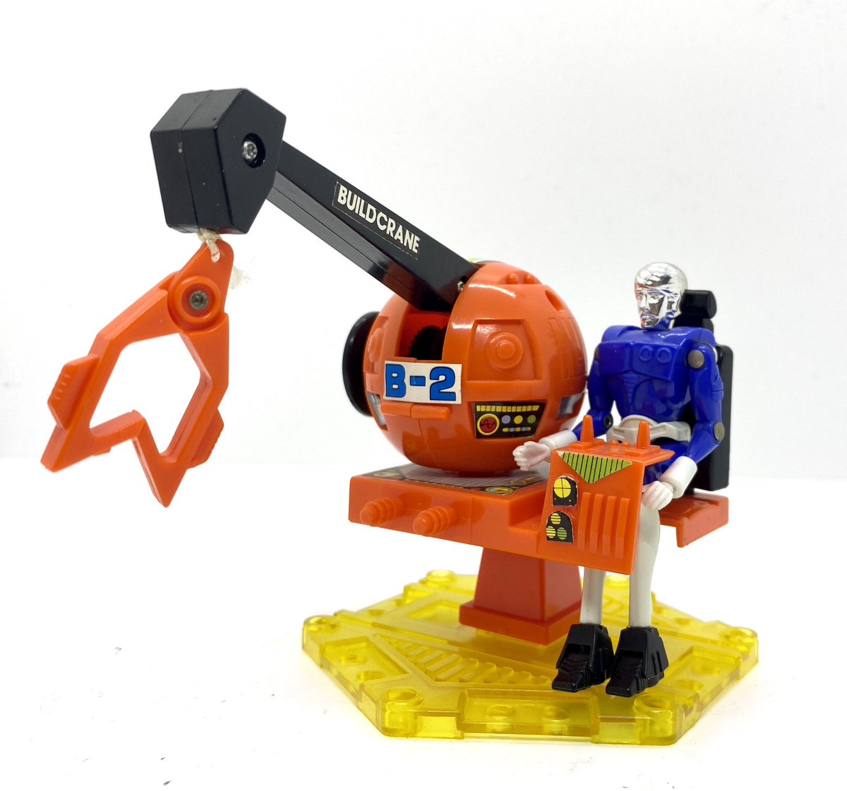 ミクロマン ポリスキーパー ビルドクレーン M-232アーサー 【昭和の