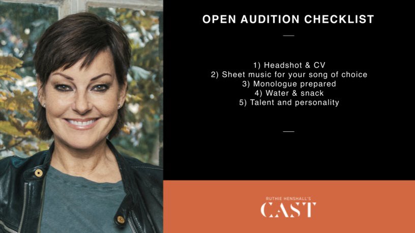 Ruthie Henshall's CAST tweet media