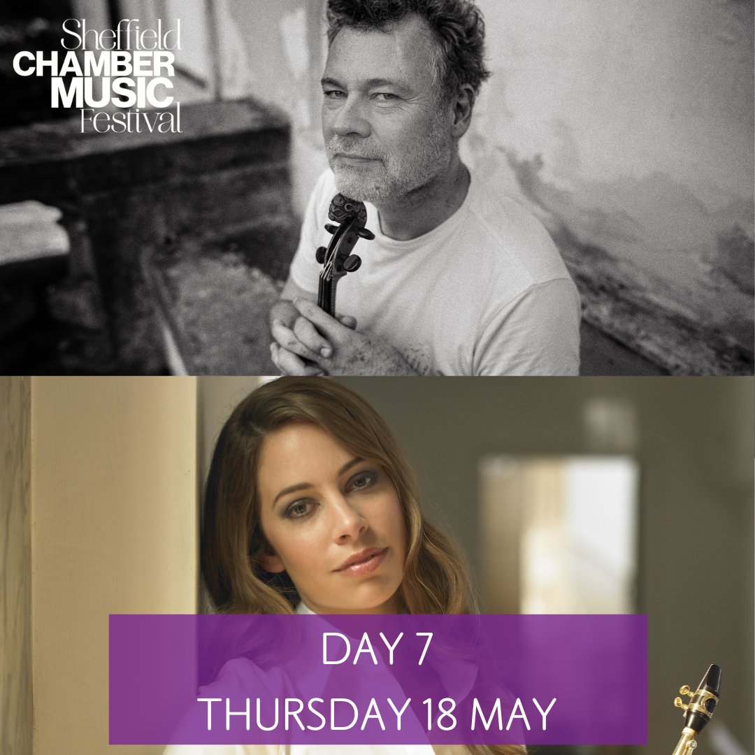 MusicintheRound's tweet photo. ⭐️ #SCMF23 DAY 7 SCHEDULE ⭐️⁠
⁠
📍 1pm: Haydn &amp; Fischer: String Quartets, Crucible Playhouse⁠
📍 7.15pm: Breathtaking Sax, Crucible Playhouse https://t.co/zgVk7zBSNq