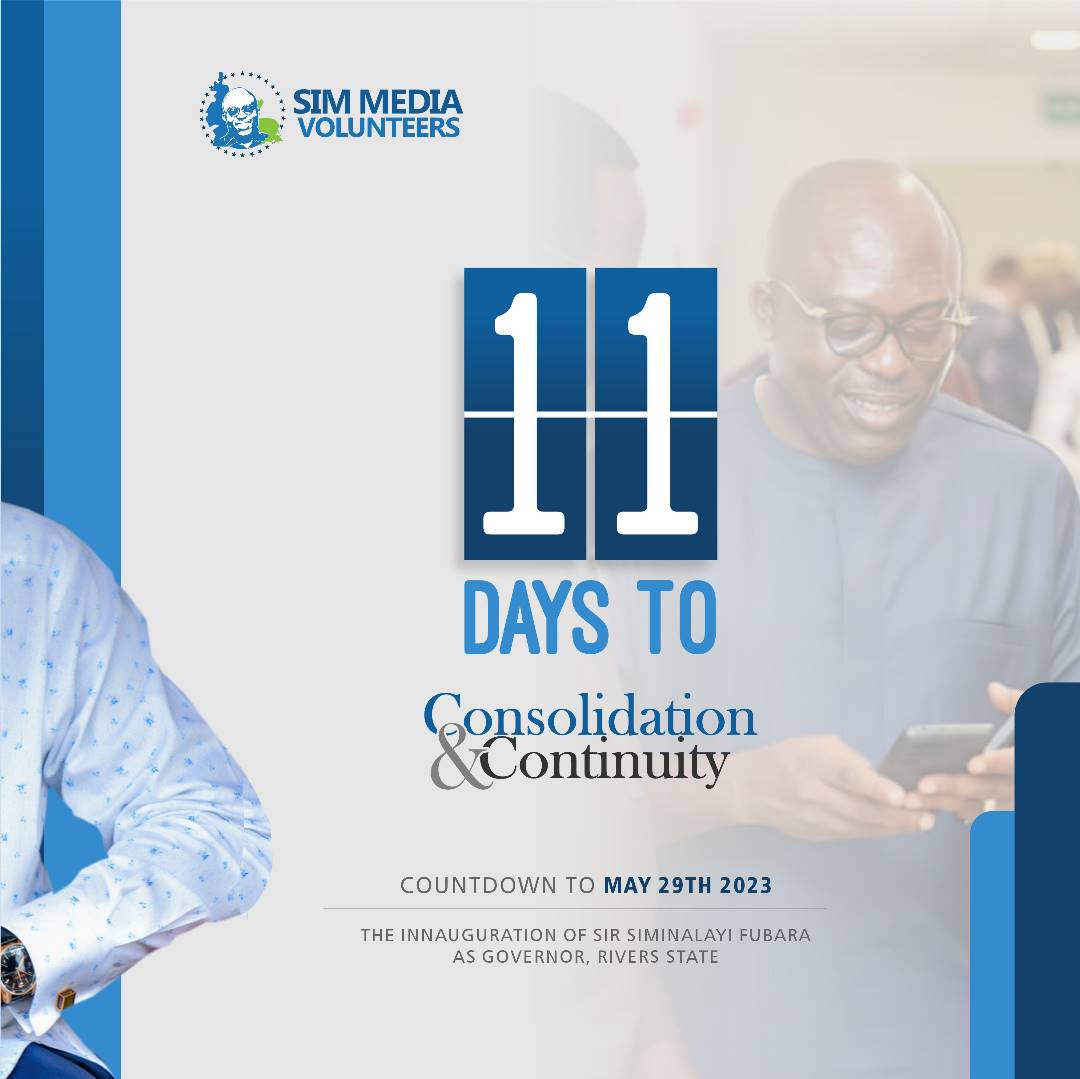 berebaishmael's tweet image. Empowered by the Holy Spirit, the incoming governor of Rivers state @SimFubaraKSC will be the real Daddy of uncommon performance with his greater focus on delivering good governance. #TheSIMplePlan #SimMediaVolunteers

Hilda | Anambra | Sir Alex | Channels Tv