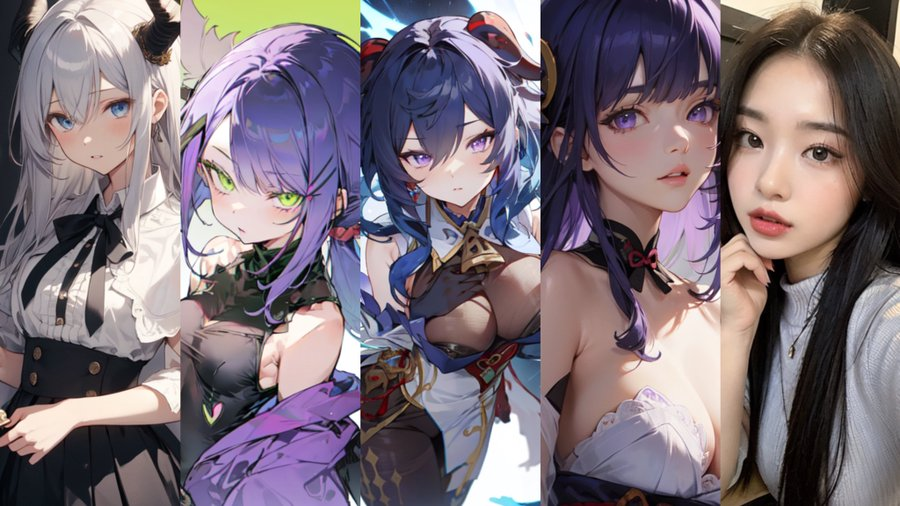 PixAI_Official's tweet image. 【FIVE New Models on PixAI.art】
PixAI is an #AIart platform to generate and share your AI anime art with a range of Models and LoRAs. 

Check out our new AI models:

🌙Moonbeam-bright, full, and stable anime images with coordinated colors. 

🦄Whimsical-rich…