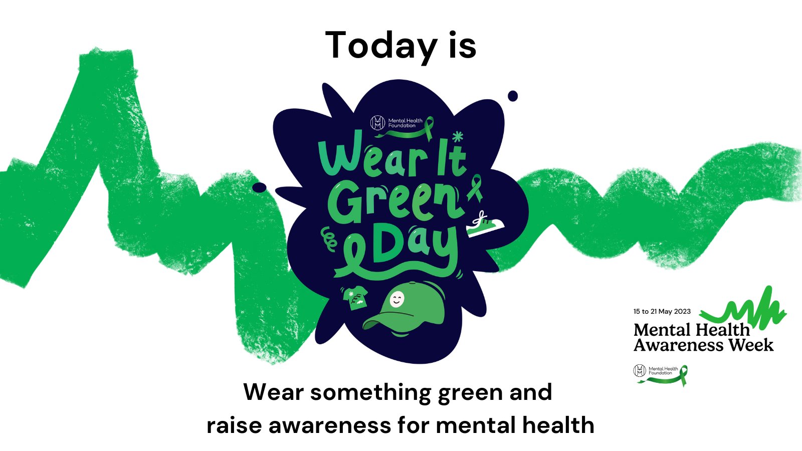 Mental Health Foundation on X: 💚Wear it Green Day is our