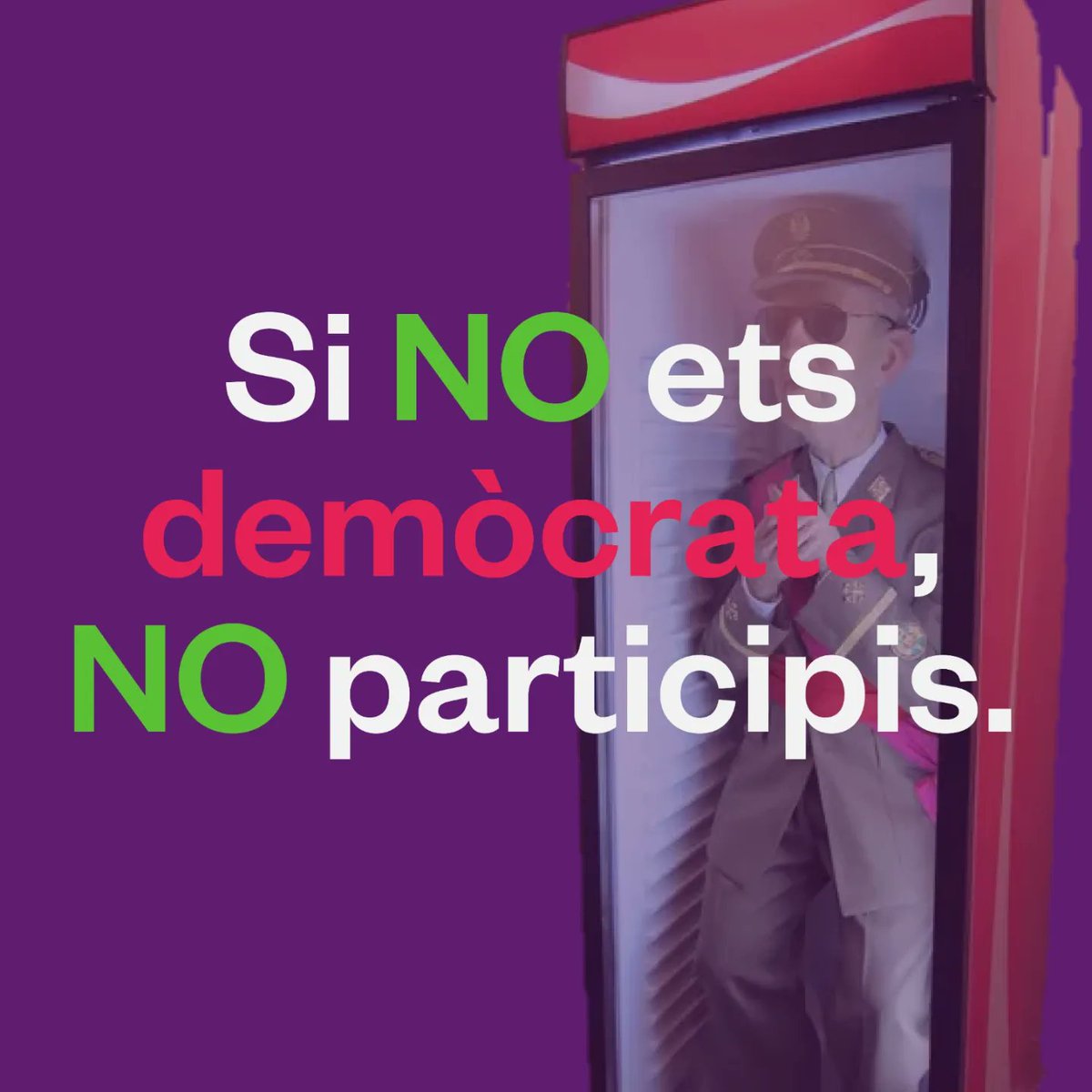 ComunsCalafell's tweet photo. Si ❌NO❌ ets demòcrata ❌NO❌ participis.

#elecciones #eleccions #28M #SumatAlSentitComu
#orgulldecalafell
#gentgran
#ajuntamentobert
#justiciasocial
#escutsocial https://t.co/tC80T5TqYb