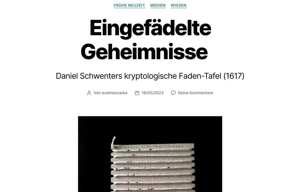 MaterializedH's tweet photo. Faden-Gespräche: Versteckte Botschaften, entschlüsselt und (re)materialisiert von Eveline Szarka auf https://t.co/CxwyvCxo5V https://t.co/RroQ22Wwjd