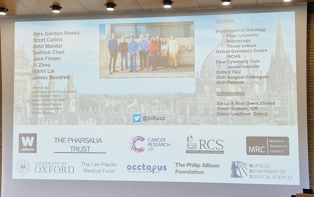 @SiBucz follows up with a great talk at #NDSAwayDay23 on genetically engineered organoid models to interrogate #ColorectalCancer

Great summary of pros/cons different  models
Cool range of DPhil projects

@dedrickchan
@ScottCo85123133 @amit_49x
@NDSurgicalSci 
#CuttingEdgeSurgery