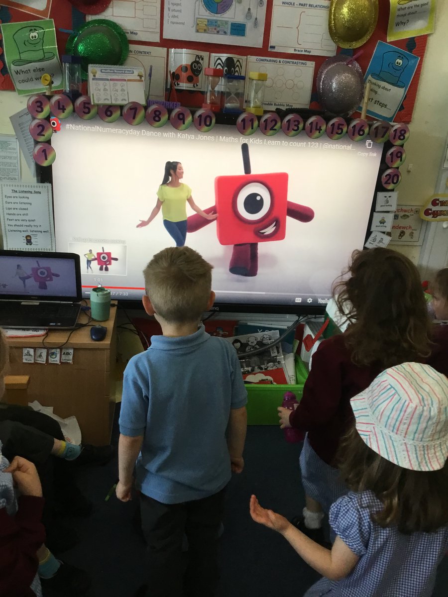 whitchurchprm's tweet photo. RCZ joined in with Katya Jones' dance moves to celebrate National Numeracy Day. #WPSRec #NationalNumeracyDay https://t.co/Mgx0wr77Cp