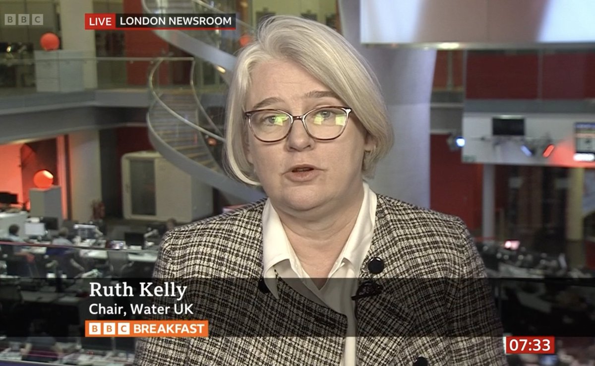 The career of Ruth Kelly encapsulates our national journey into hell over the past two decades: 🌹Minister in Blair government 💷Global Head of Client Strategy for HSBC 💷🎓Senior university manager 💷✝️Vatican money manager (!) 💷💩Sewage Barons spokesperson