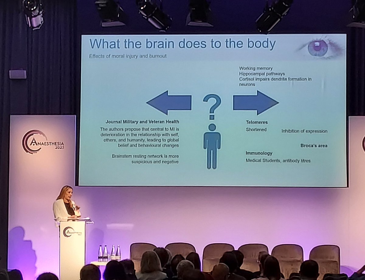 Royal College of Anaesthetists (@rcoanews) on Twitter photo Thank you so much to <a href="/Jopo_dr/">Joanna Poole 💙 (@jopodr.bsky.social)</a> for a moving, personal keynote address on moral injury and recovery.
"Empathy is a prerequisite to morality, I think that is often overlooked" Thank you so much to <a href="/Jopo_dr/">Joanna Poole 💙 (@jopodr.bsky.social)</a> for a moving, personal keynote address on moral injury and recovery.
"Empathy is a prerequisite to morality, I think that is often overlooked"