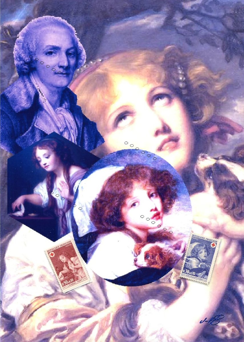 barbierjeanf's tweet photo. Jean-Baptiste Greuze, French painter, "moralizing art" - A4 print - Decoration and philately - France Red Cross stamps 1971 - NP https://t.co/MF4xnnfZ9L via @Etsy 
#Frenchpainter#digitalartprint #LouvreMuseum #birthdaygift #personalizedcard #Frenchstamp #vintagestamps #Mumgift https://t.co/f5KZEB0SSE