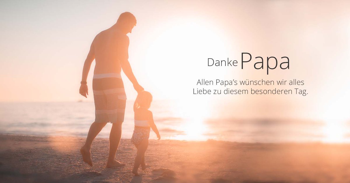 digidesk's tweet image. Ein hoch auf alle Papa's dieser Welt!
Wir wünschen alles Liebe zum Vatertag.