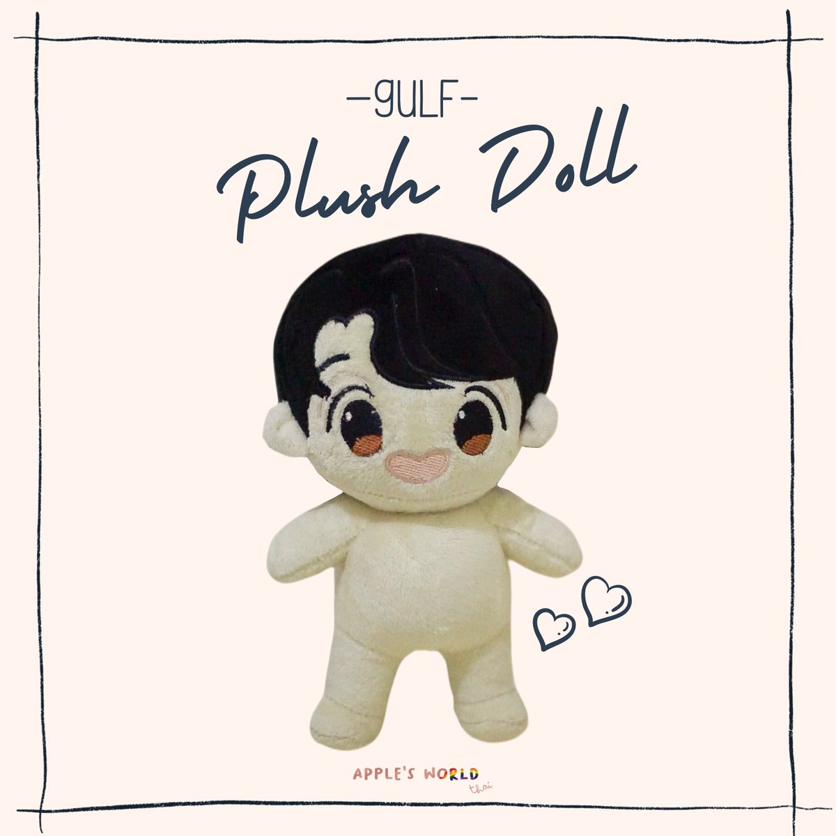 applesworld_th's tweet photo. —  Gulf Plush Doll —  

💰IDR 250.000 / 20$

✅ Limited stock
✅ Ready to ship
✅ 🌎 shipping

🌻 Free doll clothes shirt of your choice (Limited Quantity)

@Gulfkanawut #gulfkanawut #กลัฟคณาวุฒิ. #GulfPlushDoll https://t.co/9RF49xMk5d