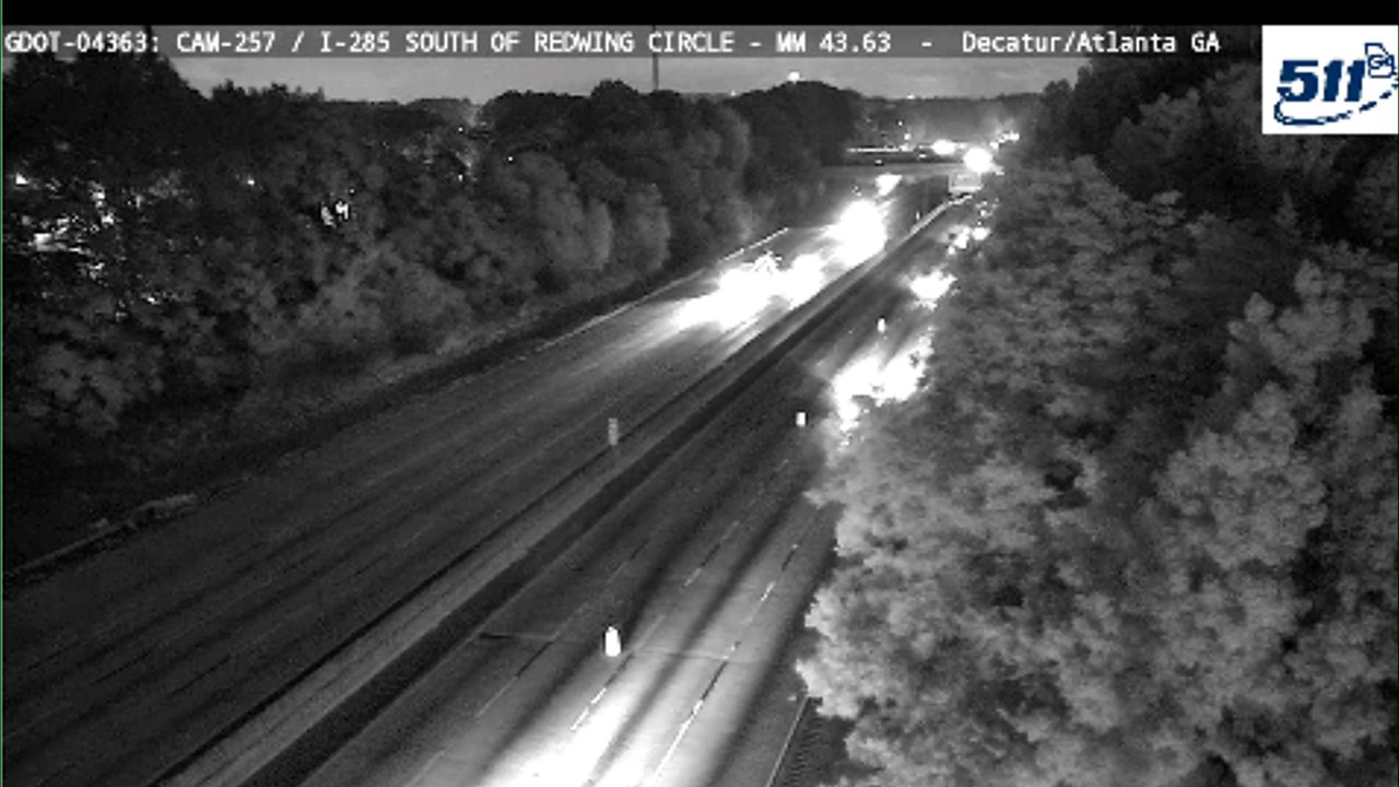 TrafficTrackers on Twitter "GDOT work I285 NB at Glenwood Road and