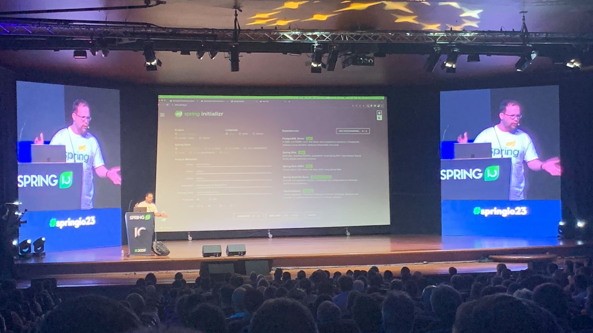 The incomparable @starbuxman showing how to improve developer experience with @testcontainers support coming in @springboot 3.1 today!

#DeveloperExperience #IntegrationTesting #Testing #Spring @spring_io #testontainers  #springio23